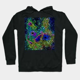 Black Panther Art - Glowing Edges 500 Hoodie